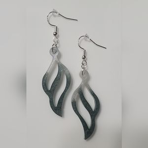 Ice Inspired Handmade Earrings